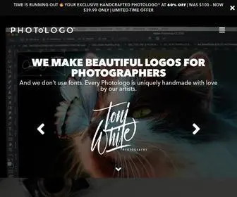 Photologo.co(We make beautiful logos for photographers. A signature Photologo) Screenshot