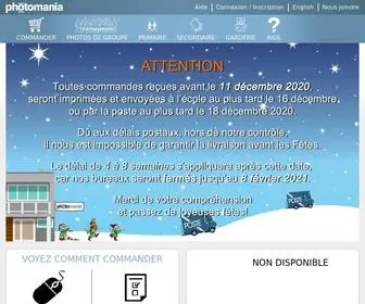 Photomania.ca(Bienvenue chez) Screenshot