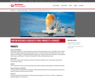 Photon.com(Photon Research Associates (PRA) Products & Services) Screenshot