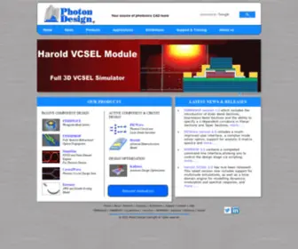 Photond.com(Photon Design) Screenshot