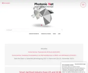 Photonicnet.de(PhotonicNet: PhotonicNet) Screenshot