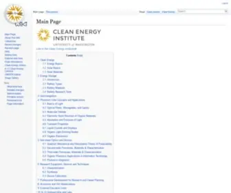 Photonicswiki.org(CleanEnergyWIKI) Screenshot