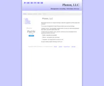 Photoninc.com(Photon, LLC) Screenshot