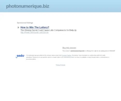 Photonumerique.biz(Photographe Paris 8 et 17) Screenshot