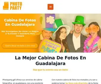 Photopartygdl.com(Cabina De Fotos En Guadalajara) Screenshot