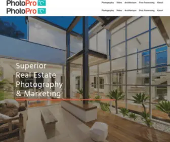 Photopro.com(Superior Property Photography and Marketing) Screenshot