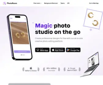 Photoroom.com(Remove Background and Create Product Pictures) Screenshot