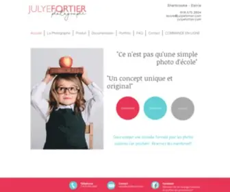 Photoscolairesherbrooke.com(Photographe en milieu scolaire Estrie) Screenshot