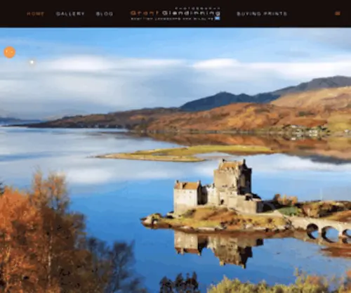 Photoscotland.net(Scottish Landscape Photography by Grant Glendinning) Screenshot