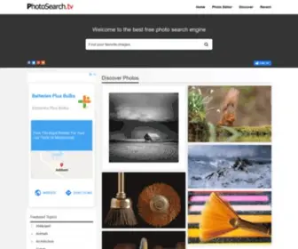 Photosearch.tv(Image Search Engine) Screenshot