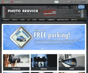 Photoservice.ca(Magasin Référence en Appareil Photo) Screenshot