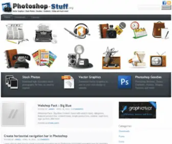 Photoshop-Stuff.org(Photoshop Stuff) Screenshot