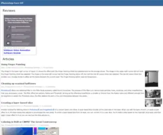 Photoshopfaceoff.com(Photoshop Face Off) Screenshot