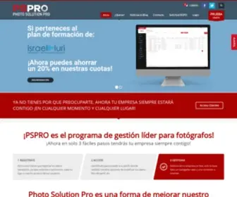 Photosolutionpro.com(Photo Solution Pro) Screenshot