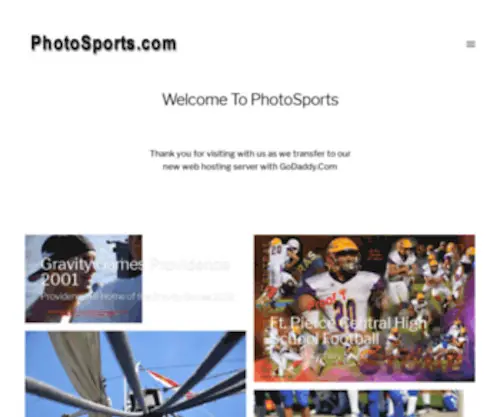 Photosports.com(Rhode Island Sports Photography Media Outlet) Screenshot