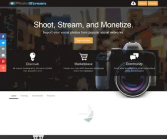 Photostream.com(Photo Stream) Screenshot