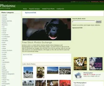 PhotosXC.com(Stock Photography) Screenshot