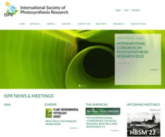 Photosynthesis-Research.org(The International Society of Photosynthesis Research (ISPR)) Screenshot