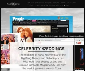 Phototantra.com(Wedding photographer) Screenshot