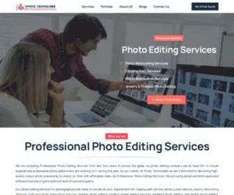 Phototechnolabs.com(Professional Photo Editing Services) Screenshot