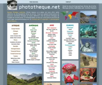 Phototheque.net(Photographies libres de droits) Screenshot