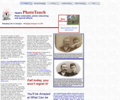 Phototouch.biz(Photo Restoration) Screenshot