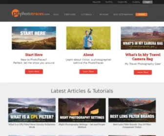 Phototraces.com(Travel Photography Blog) Screenshot