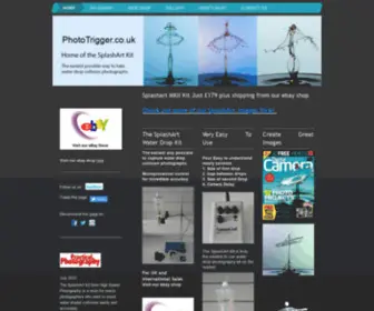 Phototrigger.co.uk(High Speed Photography Ltd) Screenshot