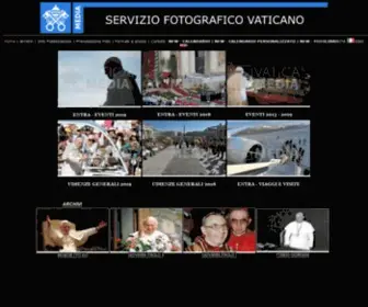 Photovat.com(Vatican Media) Screenshot