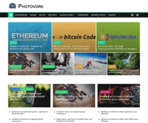 Photovore.fr(Photovore) Screenshot