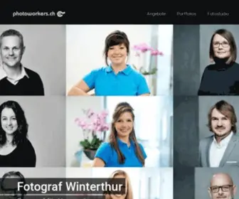 Photoworkers.ch(Fotograf Fotostudio Fotoshooting Winterthur Zürich) Screenshot