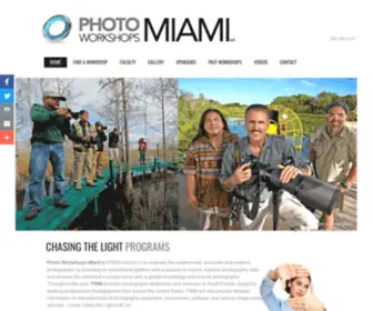 Photoworkshopsmiami.com(Photo Workshops Miami) Screenshot