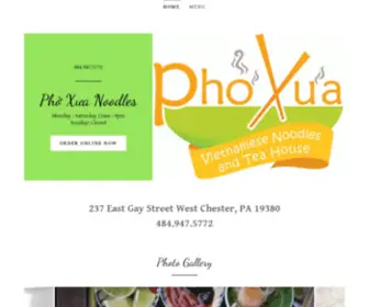 Phoxuanoodles.com(Phoxuanoodles) Screenshot