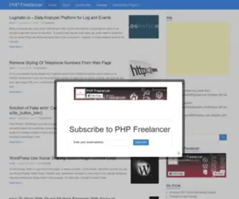 PHP-Freelancer.in(Freelance PHP) Screenshot