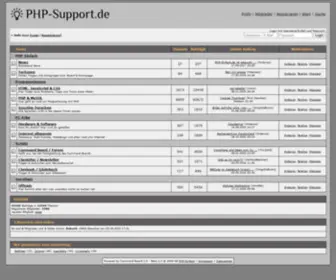 PHP-Support.de(PHP Support) Screenshot