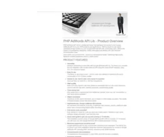 Phpadwordsapi.com(PHP AdWords API Lib) Screenshot
