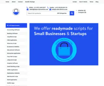 Phpapptha.com(PHP Scripts Marketplace) Screenshot