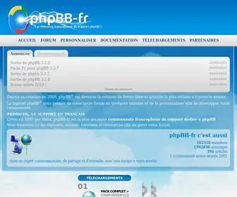 PHPBB-FR.com(Accueil) Screenshot