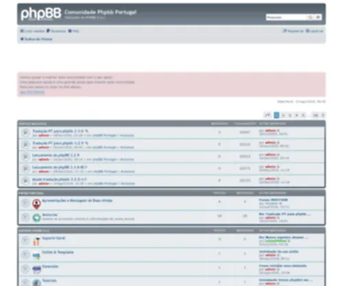 PHPBB-PT.com(Índice) Screenshot