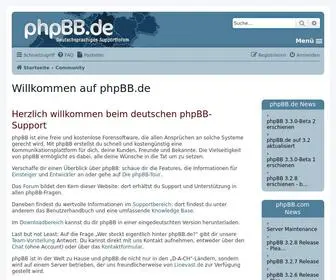 PHPBB.de(Willkommen auf) Screenshot