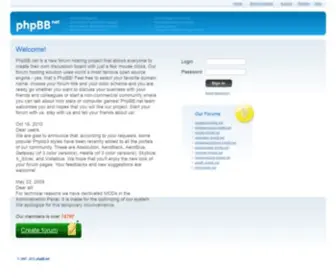 PHPBB.net(Free Forum) Screenshot