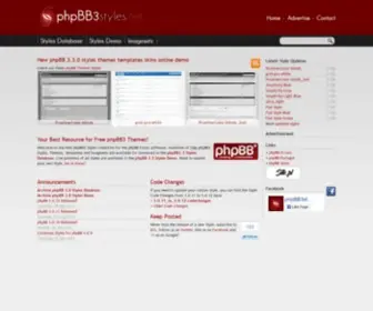 PHPBB3STyles.pl(Themes Templates Skins Free Online Demo phpBB3.3.0) Screenshot