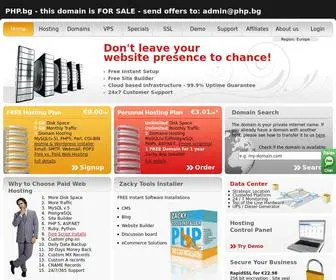 PHP.bg(Offer free web hosting) Screenshot