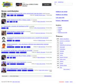PHPbrasil.com(Php com um jeitinho brasileiro) Screenshot