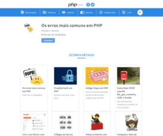 PHP.com.br(Descubra um mundo de possibilidades com PHP. Cursos) Screenshot