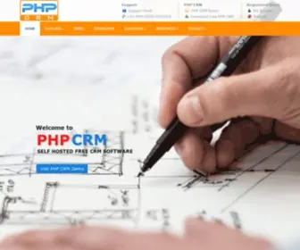 PHPCRM.com(PHP CRM) Screenshot