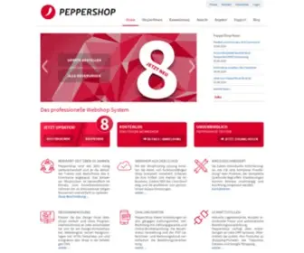 Phpeppershop.com(Webshop Software PepperShop) Screenshot