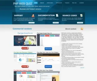 Phpexamscript.net(PHP Exam Script) Screenshot