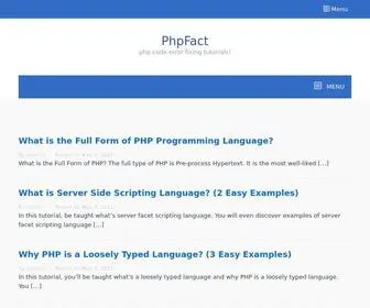 PHpfact.tech(PHpfact tech) Screenshot