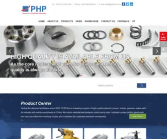 PHPfluid.com(Ningbo PHP Hydraulics Co) Screenshot